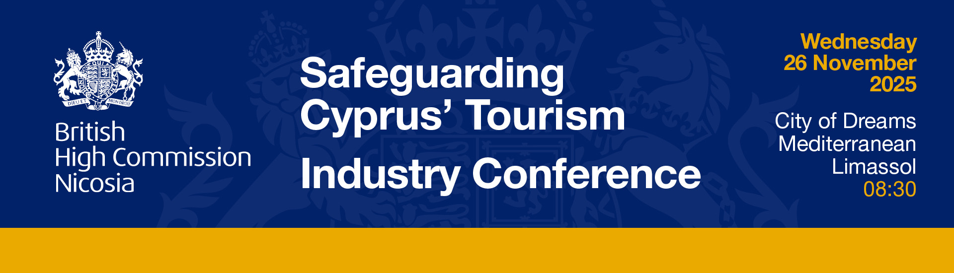Safeguarding Cyprus’s Tourism Industry Conference