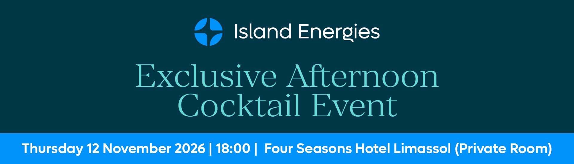 Island Energies Exclusive Afternoon Cocktail Event